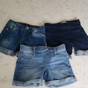 7 For All Mankind Blue Denim Shorts Casual Style